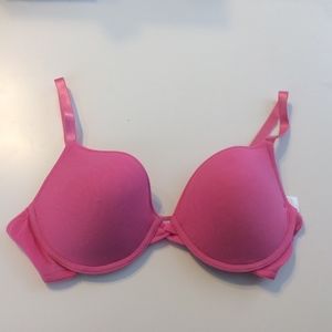 On Gossamer Pink Push-Up Bra 36D